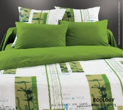 Комплект постельного белья Ecology (1,5-спальный, бязь, 2 наволочки 70х70) - Фото 1