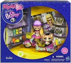 Littlest Pet Shop. Игровой набор "Куколка Blythe на скутере" - Фото 1