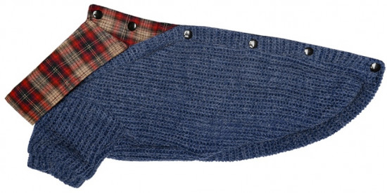 Cвитер с рубашкой для собак