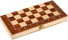 Игра настольная 3 в 1 «Шахматы, шашки, нарды» - Фото 2