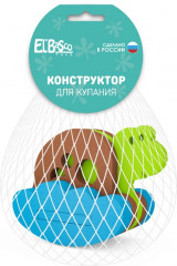 Игрушка-конструктор для купания «Черепаха» - Фото 1
