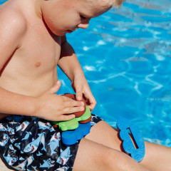 Игрушка-конструктор для купания «Черепаха» - Фото 3