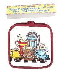 Комплект кухонный «Кухонька» (прихватка 17х17 - 2 шт.) - Фото 1