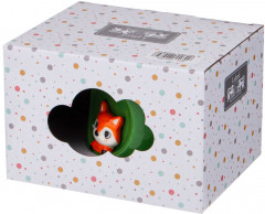 Кружка с крышкой и ложкой «Лисичка» - Фото 3