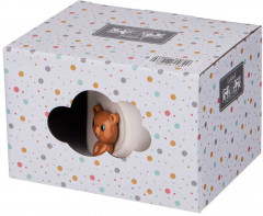 Кружка с крышкой и ложкой «Медвежонок» - Фото 3