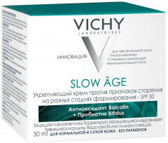 Slow Age Укрепляющий крем против признаков старения для нормальной и сухой кожи SPF30 - Фото 3