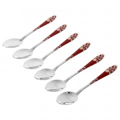 Набор ложек чайных «Листопад», 6 шт - Фото 1