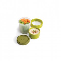 Ланч-бокс для перекусов компактный «GoEat» зелёный - Фото 3