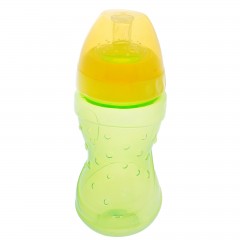 Поильник-непроливайка с мягким носиком, тип «Спорт», 230 мл, цвет в ассортименте - Фото 1