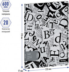 Папка с прозрачными вкладышами - Фото 2