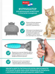 Фурминатор для кошек и собак - Фото 5