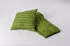 Подушка «Косички» (45х45 см, акрил) - Фото 4