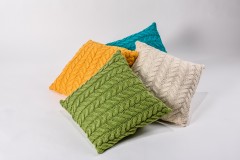 Подушка «Косички» (45х45 см, акрил) - Фото 2