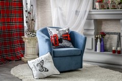 Подушка «Бабочки» (45х45 см, 20% хлопок, 80% полиэстер) - Фото 2