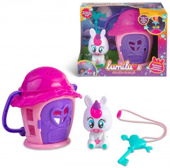 Ночник с домиком-проектором звездного неба «Единорог Luna» - Фото 1