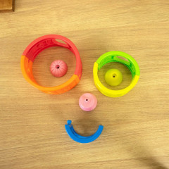 Игрушка развивающая «Радужный конструктор» - Фото 4