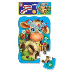 Пазлы на магните «Коровка» - Фото 1