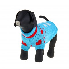 Свитер голубой, размер 10 - Фото 2