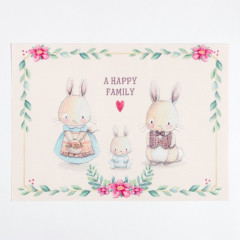 Салфетка на стол «A happy family» - Фото 1