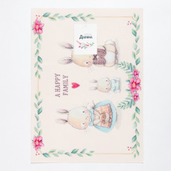 Салфетка на стол «A happy family» - Фото 4