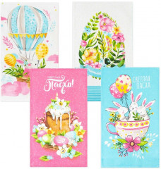 Набор полотенец кухонных «Пасхальные забавы» - Фото 1