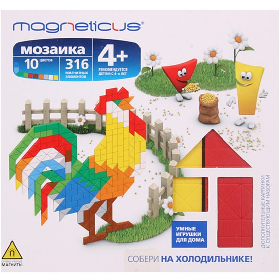 Магнитная мозаика «Петух»