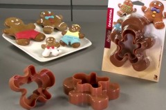 Двухсторонние формочки «Человечки» (4 размера) - Фото 1