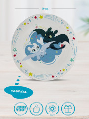 Набор детской посуды «Как приручить Дракона» - Фото 2