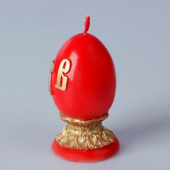Свеча декоративная «Пасхальное яйцо» - Фото 1
