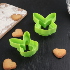 Набор форм для вырезки теста «Кролик» - Фото 1