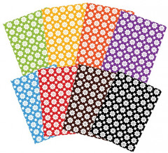 Картон цветной мелованный «Цветочки» - Фото 2