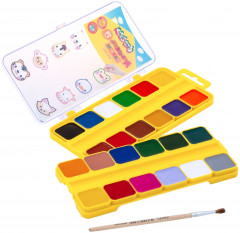 Акварель медовая с кистью - Фото 3