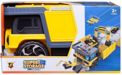 Набор игровой «Самосвал-трансформер грузовой с машинками» - Фото 7