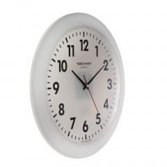 Часы настенные «Классика», серебряная рамка, гнутое стекло - Фото 1