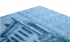 Простыня махровая пестротканая «Venice» (2-спальная, хлопок, размер 180х212) - Фото 2