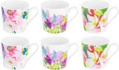 Набор кружек на подставке «Ирисы. Летние цветы» - Фото 2
