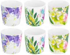 Набор кружек на подставке «Ирисы. Летние цветы» - Фото 4