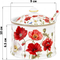 Сахарница «Маки» - Фото 1