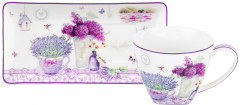 Чашка с блюдцем «Лаванда» - Фото 3