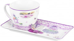 Чашка с блюдцем «Лаванда» - Фото 4