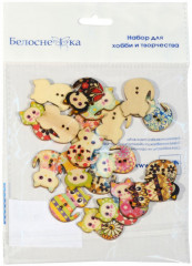 Пуговицы декоративные «Котята» - Фото 1