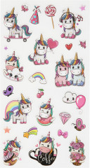 Наклейки объёмные «Единорожки» - Фото 1