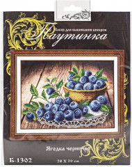 Набор для вышивания бисером «Ягодка черничка» - Фото 6