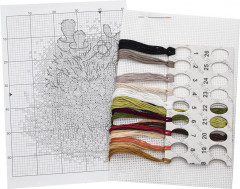 Набор для вышивания «Запасливый ежик» - Фото 1