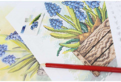 Набор для вышивания «Сапфировый цветок» - Фото 2