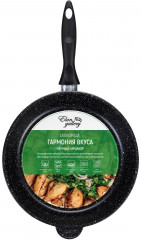 Сковорода глубокая «Черный мрамор» - Фото 5