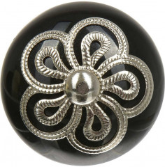 Ручка для мебели «Антиквариат-серебро» - Фото 1