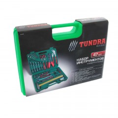 Набор инструментов «TUNDRA basic» универсальный 47 предметов, кейс - Фото 1