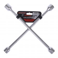 Ключ баллонный «TUNDRA basic» крестообразный, 17х19х21х23 мм - Фото 1