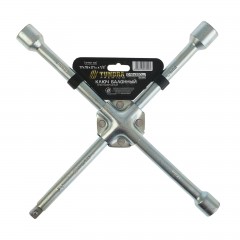 Ключ баллонный «TUNDRA premium» крестообразный 17х19х21х1/2 мм - Фото 1